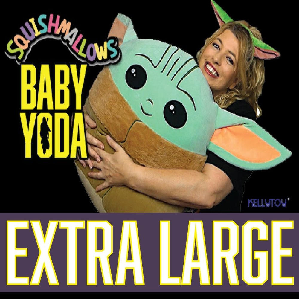 NWT Squishmallow Baby Yoda Child 20" Plush…